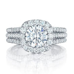 Cubic Zirconia Luxury Engagement Ring