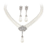 Pearl Bridal Jewelry Set