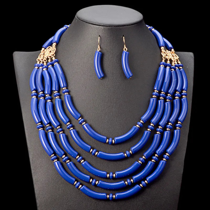 Nigerian Wedding Necklace Sets