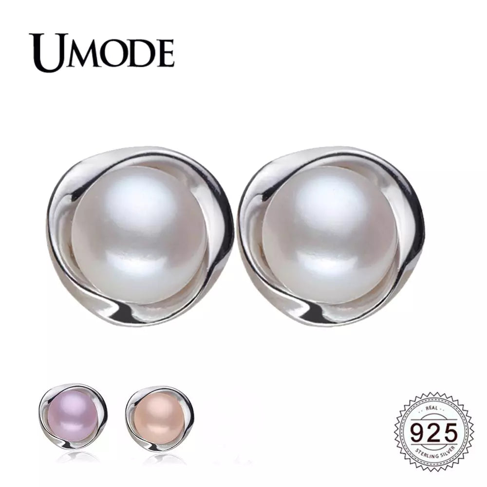 100% Genuine Natural Pearl Earrings