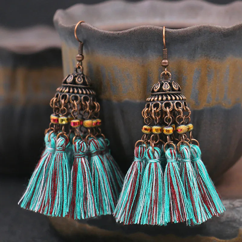 Bohemian Long Dangle Earrings