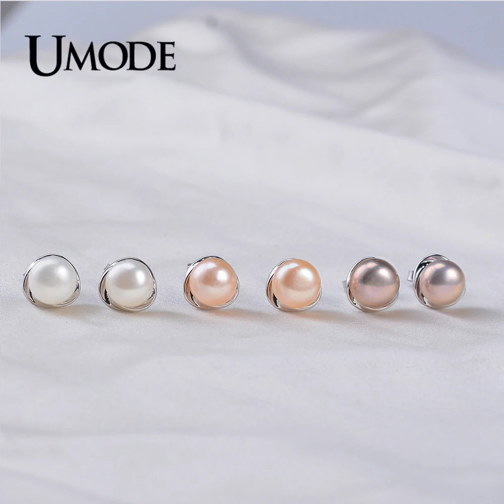 100% Genuine Natural Pearl Earrings