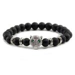 Black Lava Healing Stone Bracelet