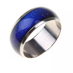 Stainless Ring Changing Color Mood Ring
