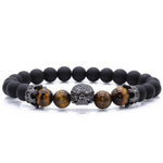 Natural Lava Stone Beaded Bracelet