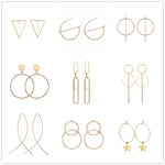 Simple Gold Earrings