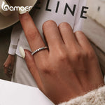 925 Sterling Silver Forever Love Heart Ring