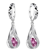 925 Sterling Silver Water Drop Jewelry Sets