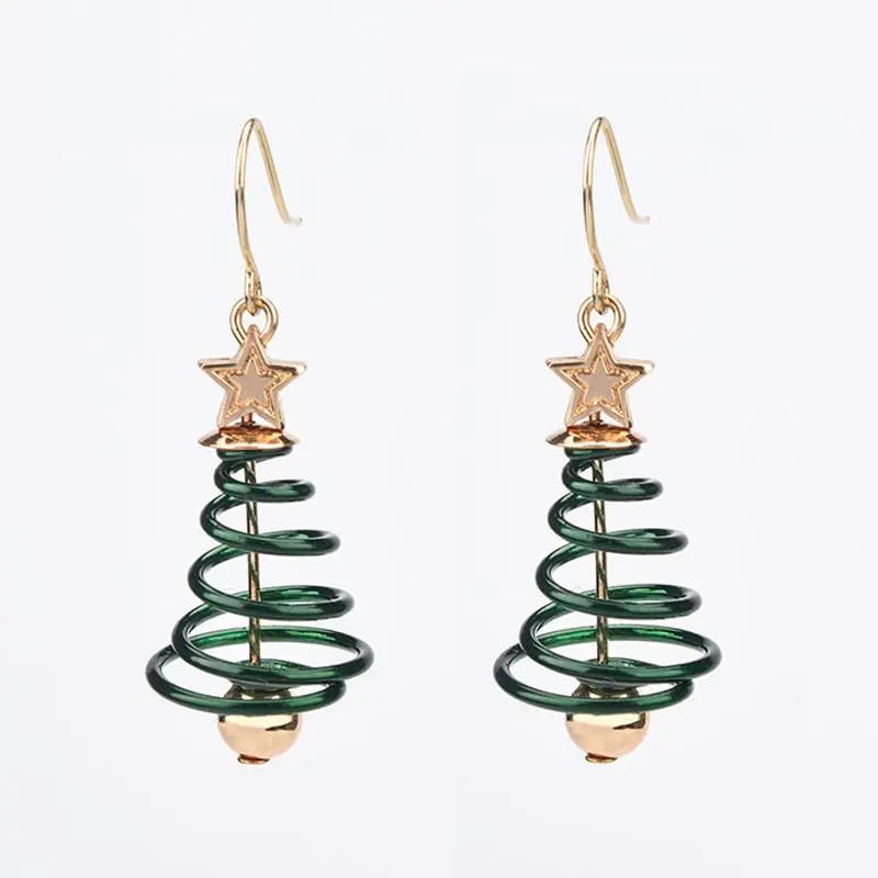 Trendy Statement Christmas Earrings