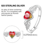 Star Moon 925 Sterling Silver Ring