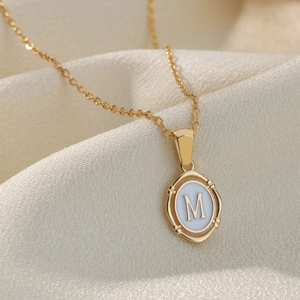 New Style Initial Letter Necklace