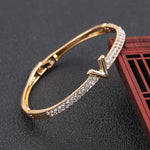 Zircon Rhinestone Bangle