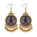 Geometric Tassels Dangle Earring