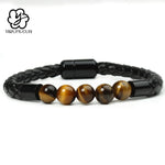 Volcanic Rock Beaded Bracelet