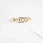 Thin Bohemia Zircon Ring