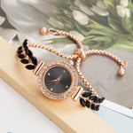 Simple Women's Feather Bracelet Watch