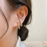 Crystal Beads Long Earrings