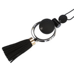 Casual Tassel Pendant Necklace