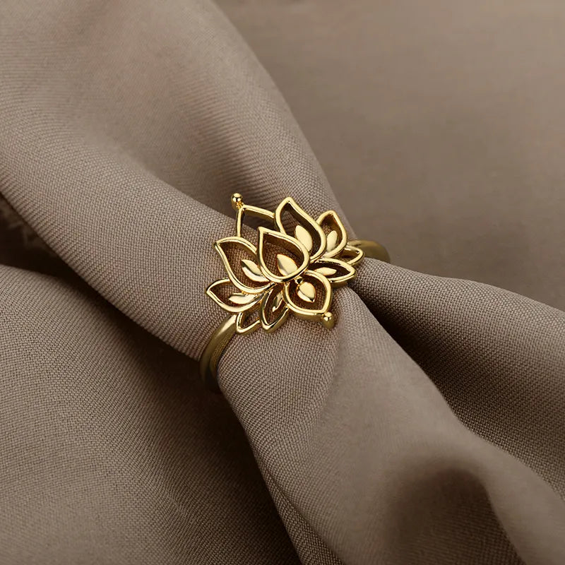 Lotus Flower Ring